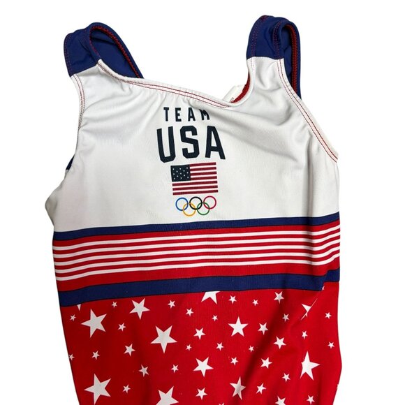 GK Elite Team USA Gymnastics Leotard Child Medium - Picture 5 of 8